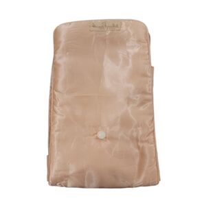 Henri Bendel New York Pink Satin Silk Makeup Jewelry Case Vintage